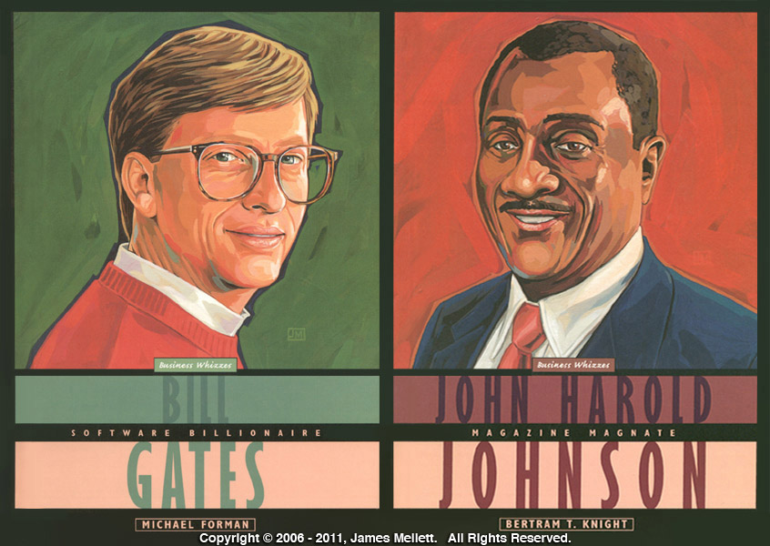 Bill Gates & John Harold Johnson