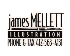 James Mellett Illustration Logo